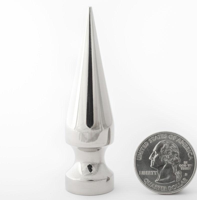 1 pc giant silver tree spike 70mm (2.75 inch) for motor or costume studs spikes