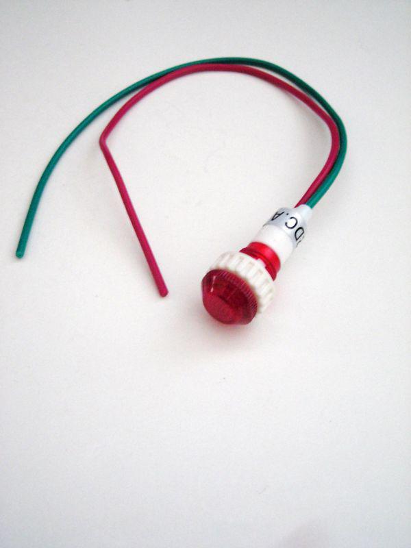   new bbt marine grade 12 volt waterproof  red led panel indicator light.