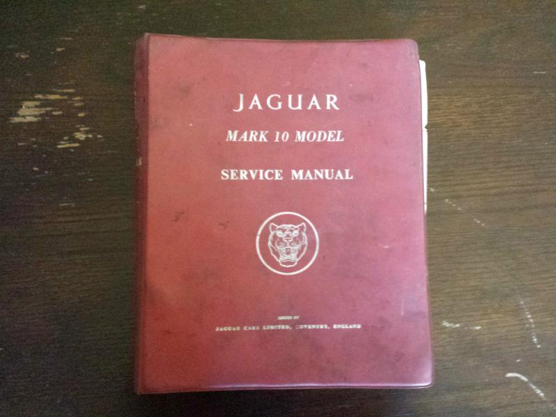 Jaguar mark 10 service manual