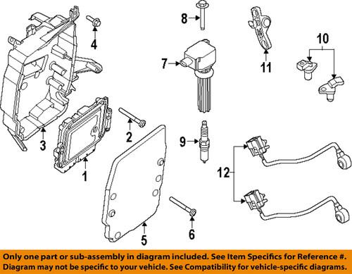 Ford oem cv6z12a659c ignition system-bracket