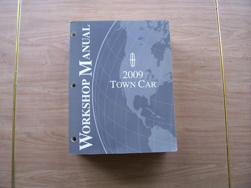 2009 ford town car factory manual