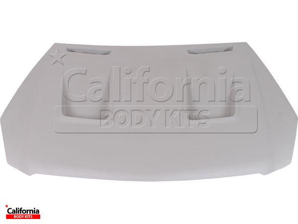 Cbk frp blac series wide body vented hood kit auto body mercedes-benz sl-class r