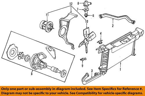 Ford oem yf1z-8255-ca engine coolant thermostat gasket