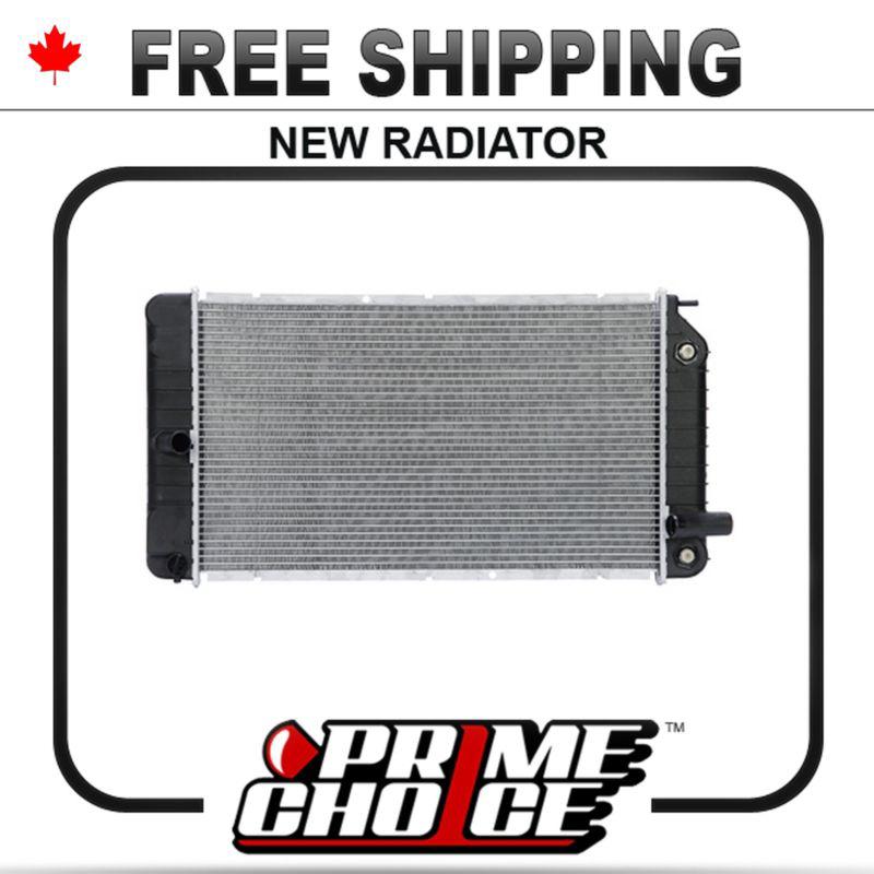 Direct fit complete aluminum radiator 100% leak tested for 2.2l-2.3l-2.4l-3.1l