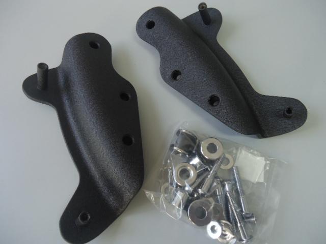 Black harley davidson 4 point docking hardware