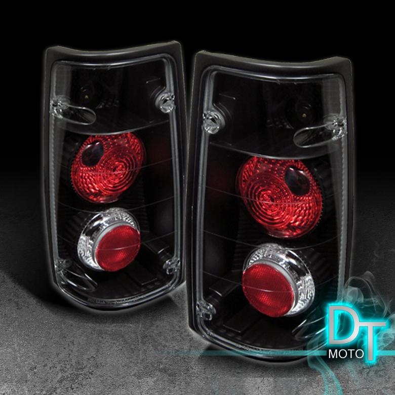 91-97 isuzu rodeo 89-94 amigo pickup black altezza tail lamps left+right pair