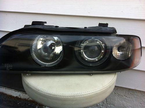 Bmw 540i head light assembly driver / left 97 98 99 00 01 02 03 factory oem