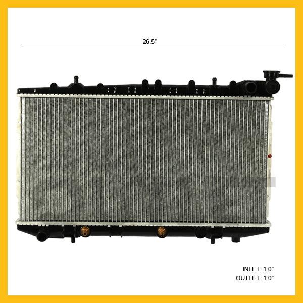 91-99 nissan sentra 1.6l brand new radiator automatic trans at a/t mt 1991-1999