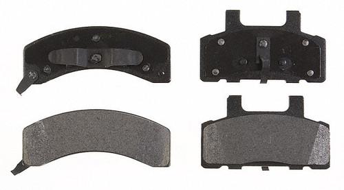 Acdelco durastop 17d368m brake pad or shoe, front-semi metallic disc brake pad