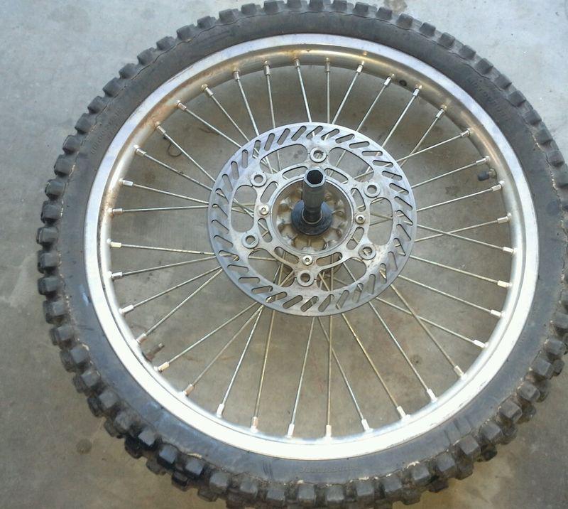 Kx250 front wheel 1993