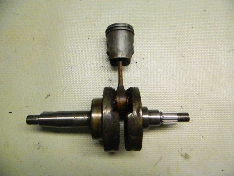 82 honda mb5 mb 50 5 mb50 engine crankshaft crank shaft and rod