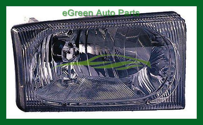 01-04 excursion head light right passenger amber/clear park light