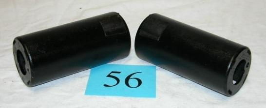 82-92 camaro firebird black hatch roll up cover end caps        nice pair