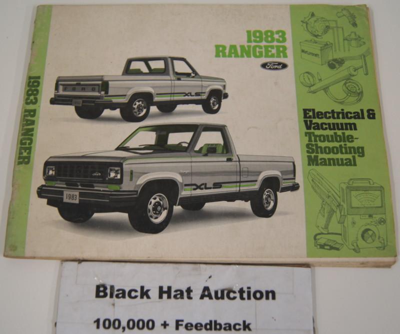 1983 ford ranger truck oem wiring diagrams manual shop service book look