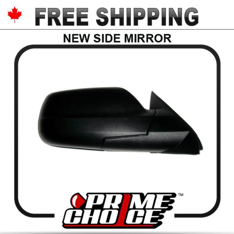 New power heated black passenger side view mirror for grand cherokee right door