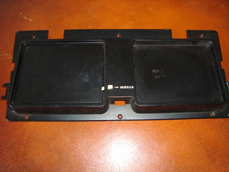 1986-90's jaguar xjs glovebox mirror assembly nice