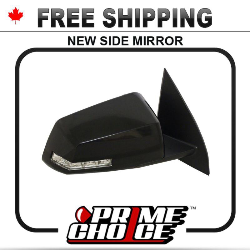 New power heated passengers side door mirror