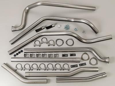 Hooker exhaust system header-back steel ford f150 f250 f350 pickup bronco 351m