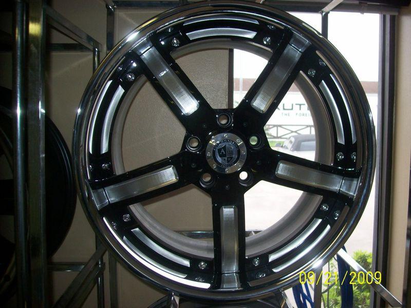 Corvette  c6 am forged 3 pc wheels 19" c6-zo6 -zr1