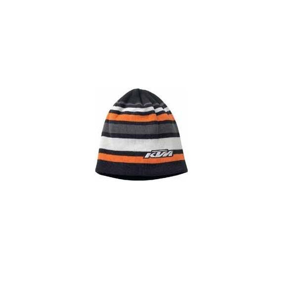 Brand new ktm striped winter beanie one size fits most adults 3pw1468200