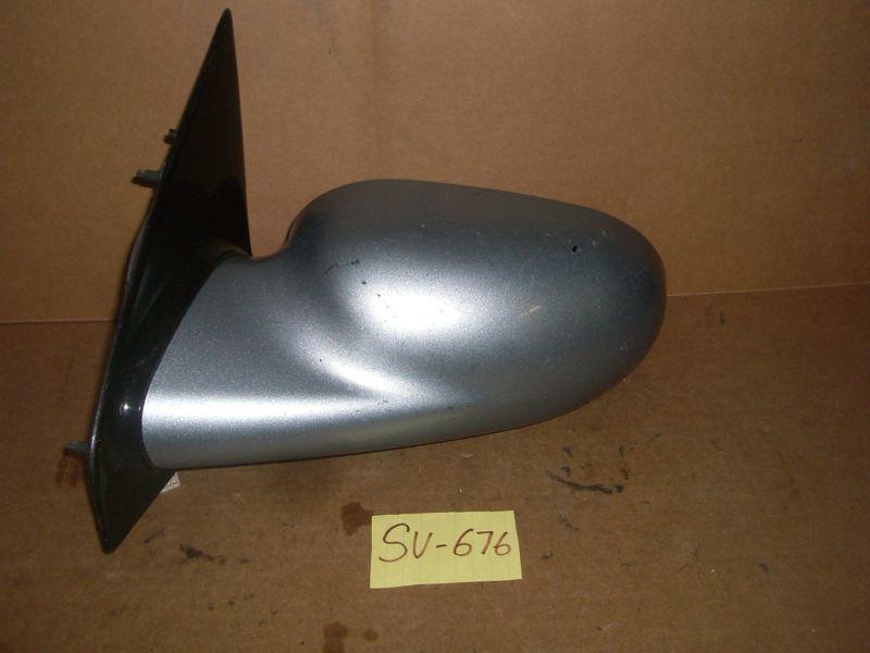 01-03 saturn l series left hand lh drivers side view mirror electric non-heated