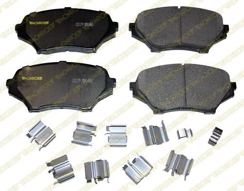 Monroe cx1179 brake pad or shoe, front-monroe ceramics brake pad