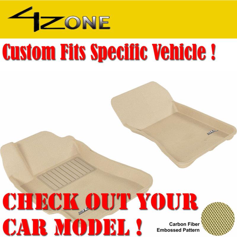 Subaru impreza sedan molded car carpet auto floor mat front seats all weather