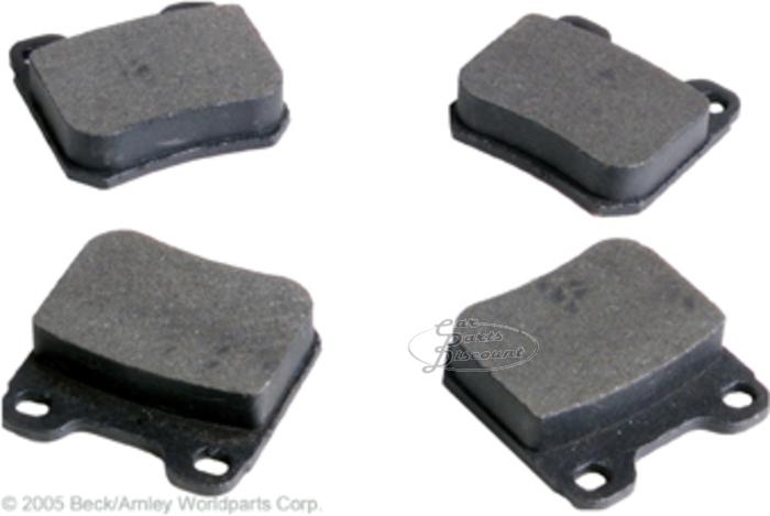 Beck arnley disc brake pad