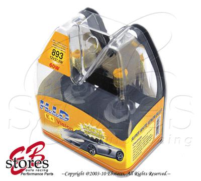 37.5w 893 golden yellow xenon hid foglight light bulbs