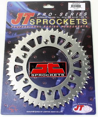 Jt rear alloy sprocket (jta210), 47 tooth jta210.47