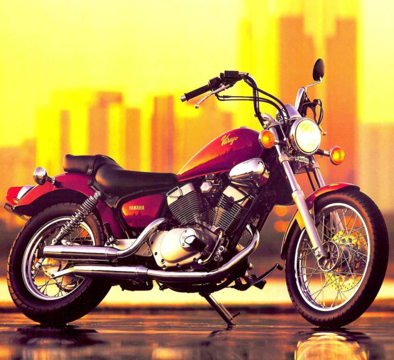 1995 yamaha virago 250 motorcycle brochure -virago 250-yamaha-virago 250