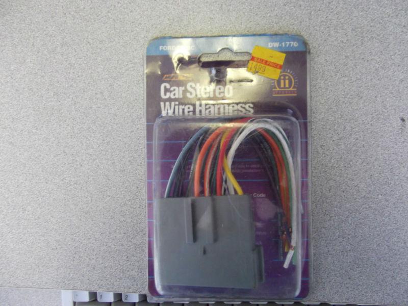 Ford/merc car stereo wire harness dw-1770  1986 and up