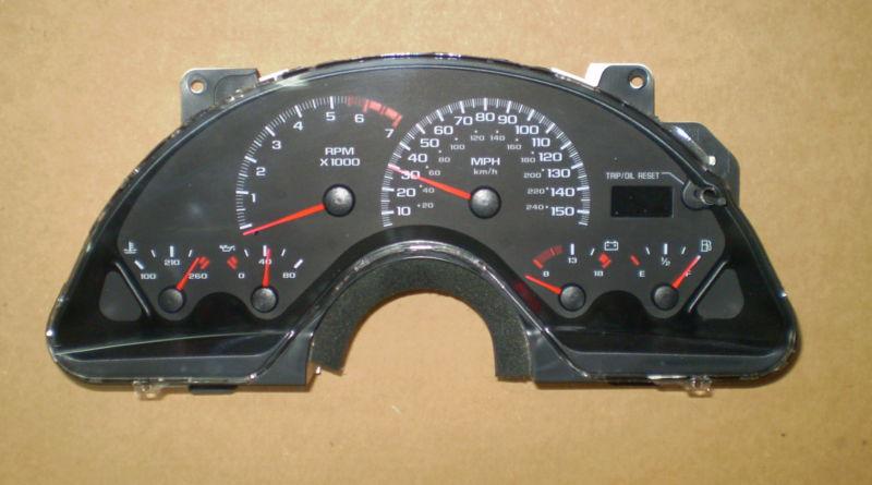 99 00 01 02 camaro gauge cluster 7k miles