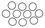 Victor 72125 distributor gasket