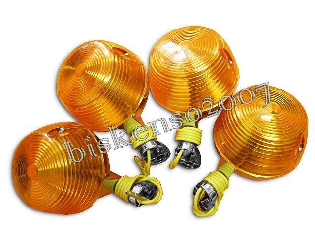 Honda cb100 cl100 s90 sl100 turn signal set 4 pcs.