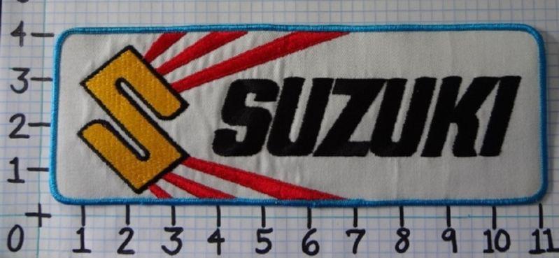 Vintage nos suzuki motorcycle patch from the 70's 002