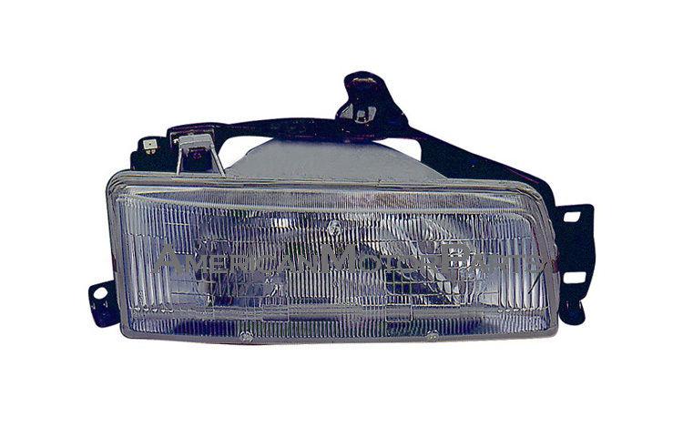 Right passenger side replacement headlight 88-92 toyota corolla - 8111002020