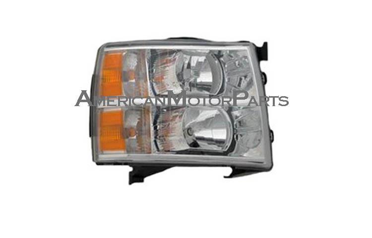 Right passenger side replacement headlight 07-11 chevy silverado - 25833679