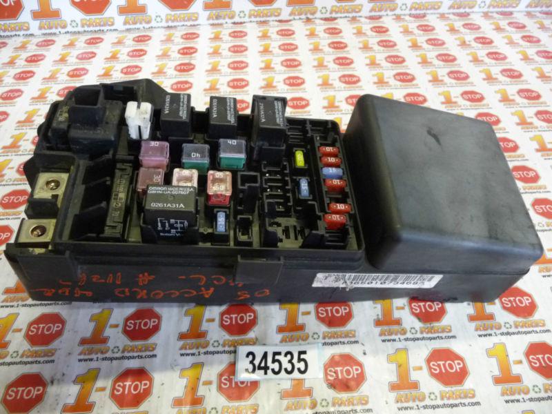 2005 05 honda accord sedan 4cyl exterior fuse box oem