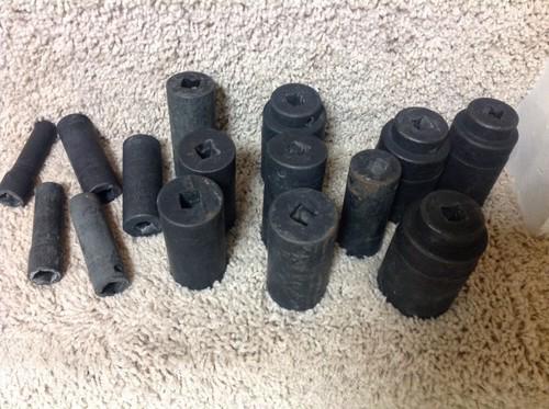 *snap-on * 15pc 6 point  deep impact socket set 7/16"-1 1/2"