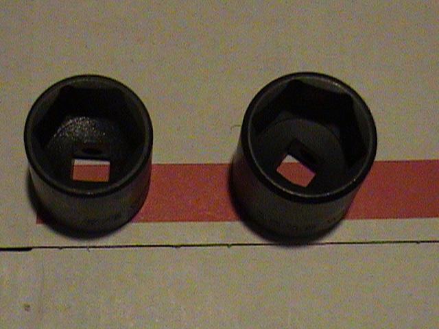 Williams 2 piece lot 3/8" drive (1) 7/8" & (1) 15/16" shallow impact socket's  