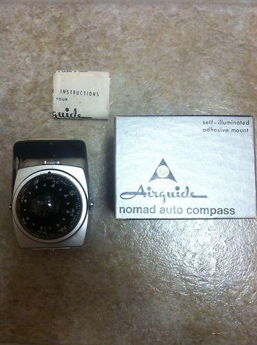 Airguide nomad auto compass model 79c self-illuminated adhesive mount