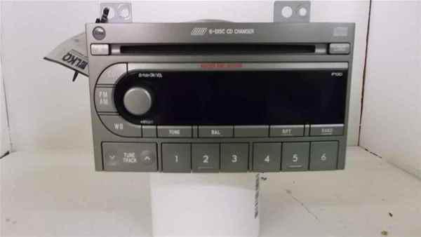 04 05 06 subaru forester am fm 6 disc in dash oem lkq