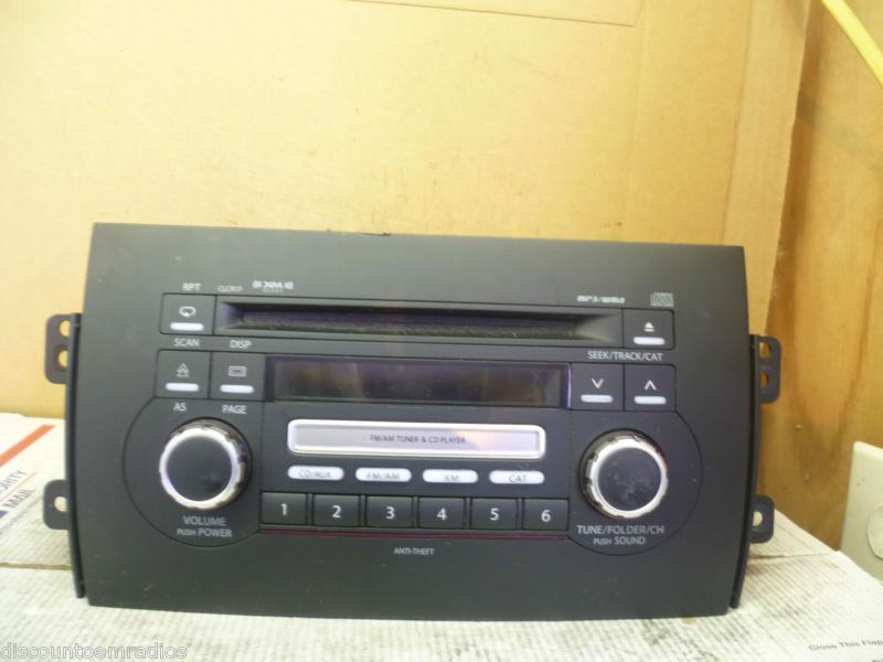 07-08 suzuki sx4 radio single cd mp3 player 39101-80jd0 clcr17 *