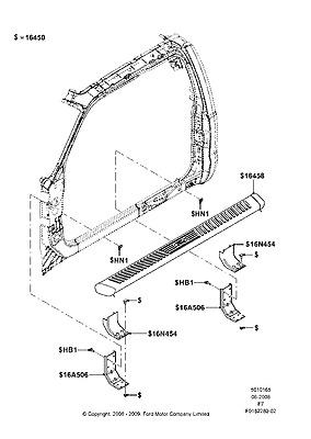 9c3z16a506a bracket 11 f-series super duty