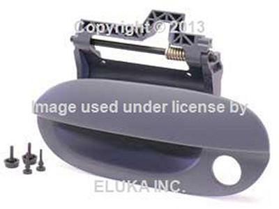 Bmw genuine outside door handle primered front left e39 51 21 8 245 461