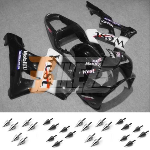 Free bolt kit! body frame fairing bodywork for honda cbr900rr 929 2000 2001 ai