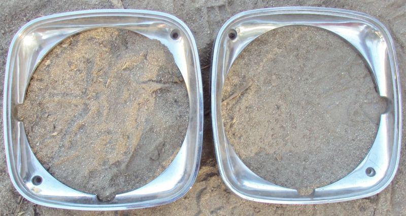 1970 buick le sabre electra headlight bezels