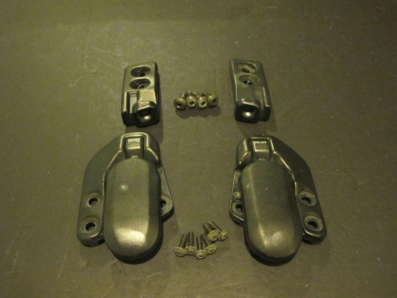 1990-05 mazda miata mx-5 soft top latch set convertible oem 1991 latches roof