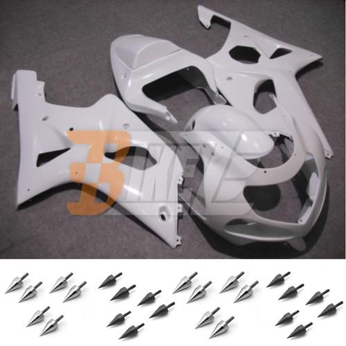 Free bolt kit! injection fairing kit body for suzuki gsx r 1000 k1 2001 2002 pad